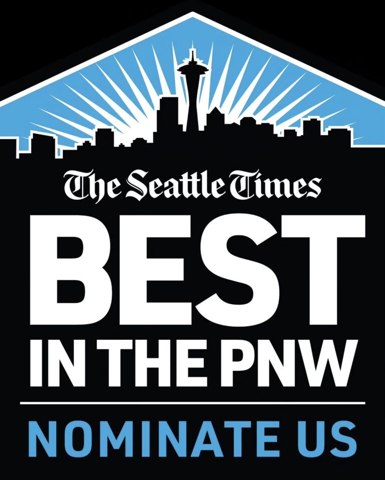The Seattle Times Best in The PNW Nominates Us